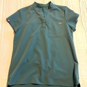 Figs Limited Edition Hydrogreen XS Scrub Top